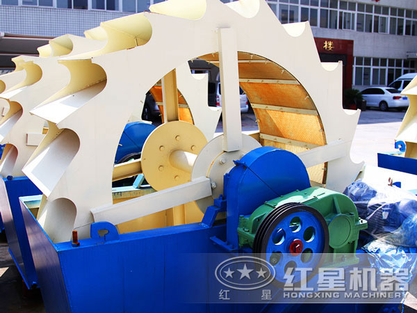 洗砂機細(xì)節(jié)圖
